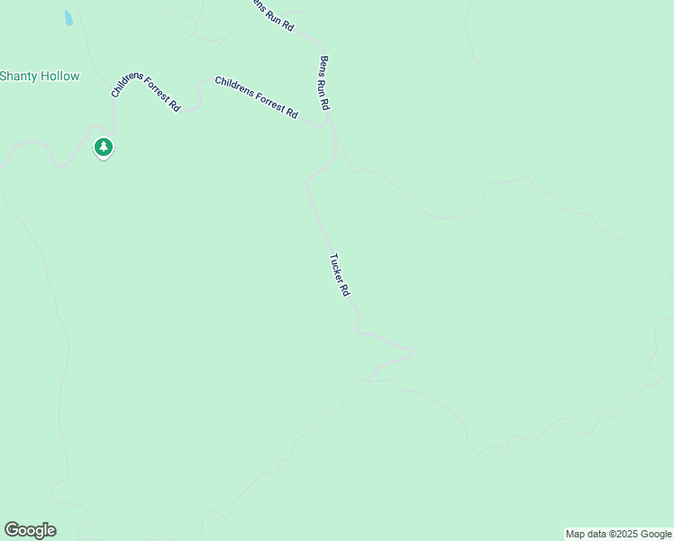 map of restaurants, bars, coffee shops, grocery stores, and more near Tucker Road in Alleghany County