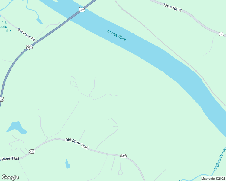 map of restaurants, bars, coffee shops, grocery stores, and more near 4226 Michaux Grant Road in Powhatan