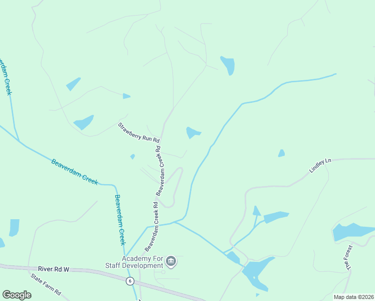 map of restaurants, bars, coffee shops, grocery stores, and more near 1475 Beaverdam Creek Road in Crozier