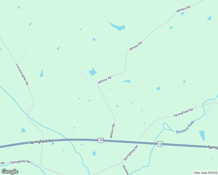 map of restaurants, bars, coffee shops, grocery stores, and more near Whites Road in Perryville