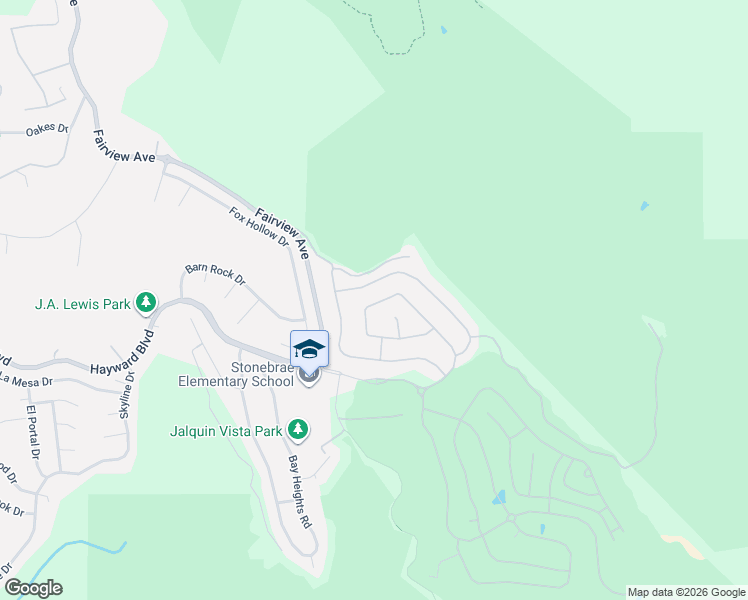 map of restaurants, bars, coffee shops, grocery stores, and more near 192 Carrick Circle in Hayward