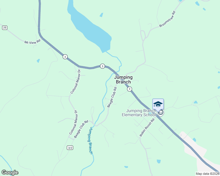 map of restaurants, bars, coffee shops, grocery stores, and more near 48 Conner Drive in Jumping Branch