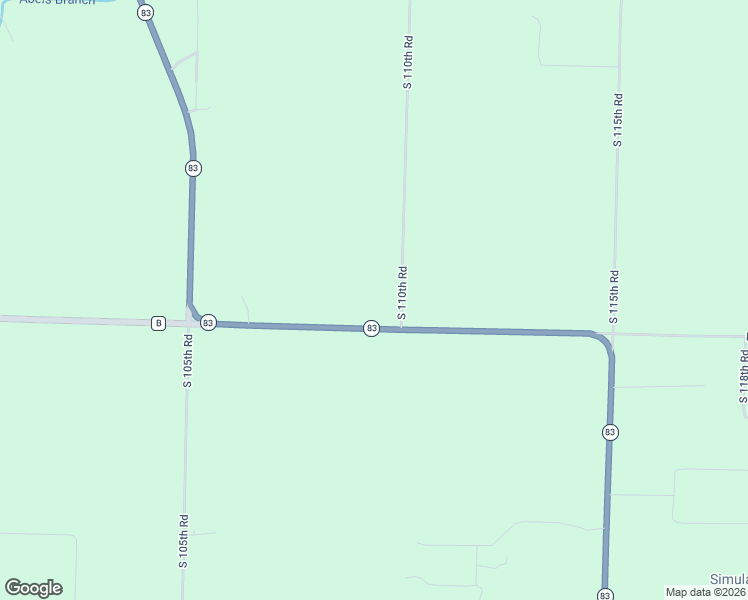 map of restaurants, bars, coffee shops, grocery stores, and more near 4087 Missouri 83 in Bolivar