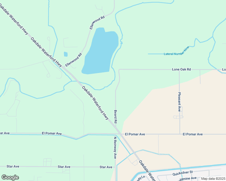 map of restaurants, bars, coffee shops, grocery stores, and more near 1107 Beard Road in Waterford
