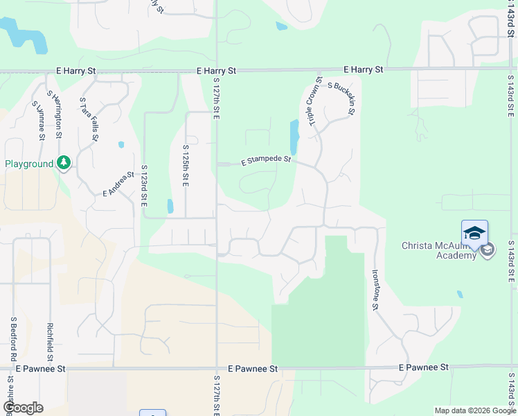 map of restaurants, bars, coffee shops, grocery stores, and more near 2003 South Horseback Street in Wichita