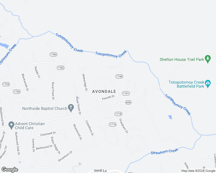 map of restaurants, bars, coffee shops, grocery stores, and more near 9256 Rochdale Court in Mechanicsville