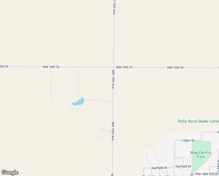map of restaurants, bars, coffee shops, grocery stores, and more near 421 Northwest 10th Avenue in Pratt