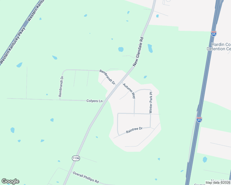 map of restaurants, bars, coffee shops, grocery stores, and more near 2114-2254 New Glendale Road in Elizabethtown