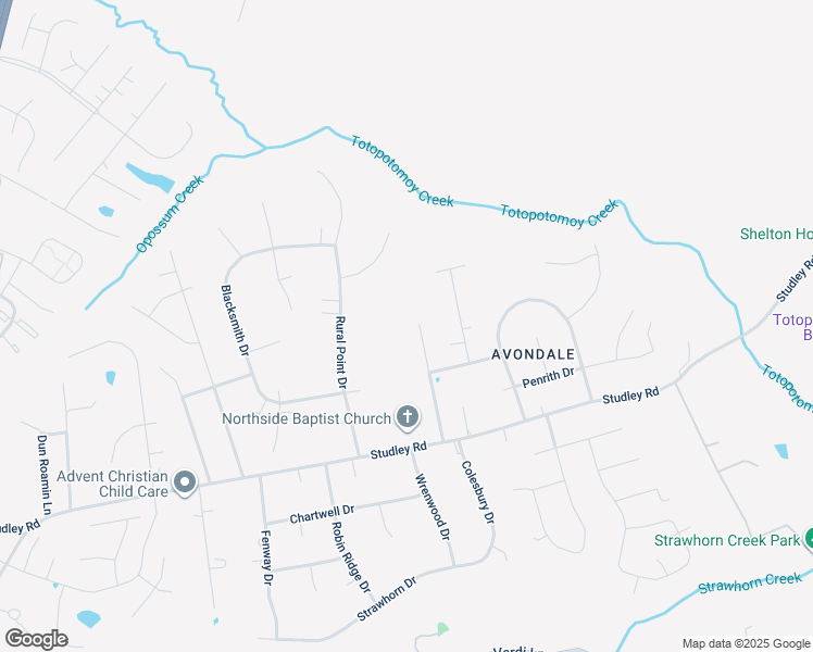 map of restaurants, bars, coffee shops, grocery stores, and more near 9261 Royal Grant Drive in Mechanicsville