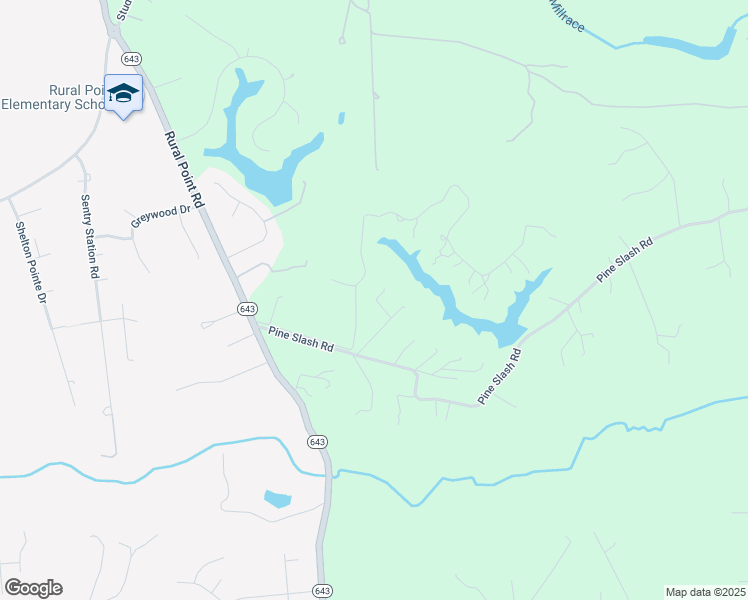 map of restaurants, bars, coffee shops, grocery stores, and more near 9275 Salem Creek Place in Mechanicsville