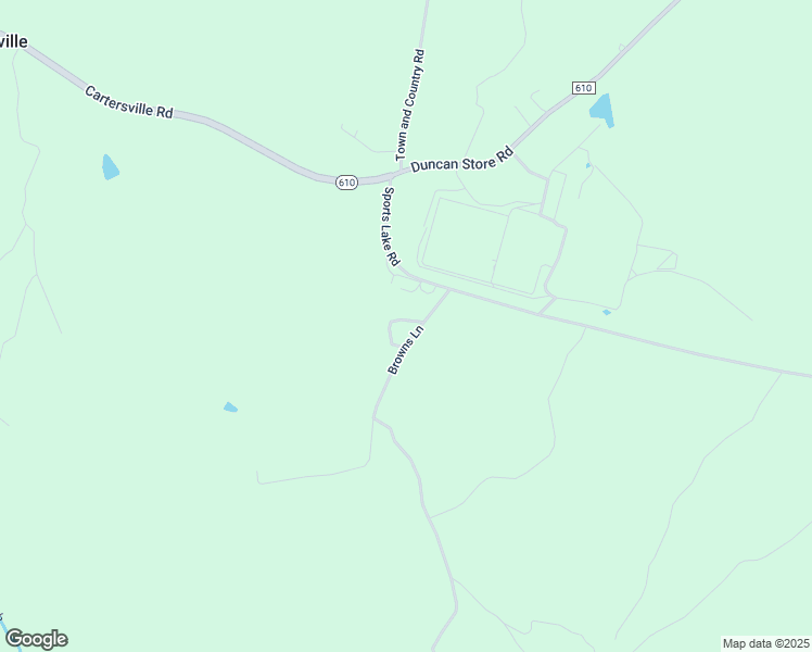 map of restaurants, bars, coffee shops, grocery stores, and more near 24 Browns Lane in Columbia