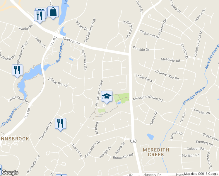 map of restaurants, bars, coffee shops, grocery stores, and more near 10712 Shadyford Lane in Glen Allen