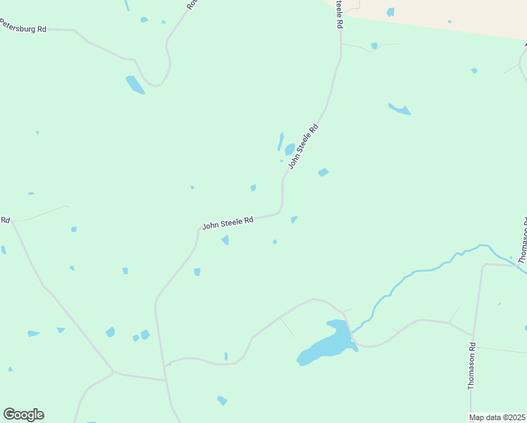 map of restaurants, bars, coffee shops, grocery stores, and more near 9654-9688 John Steele Road in Robards