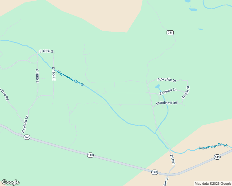 map of restaurants, bars, coffee shops, grocery stores, and more near Chipmunk Boulevard in Brian Head