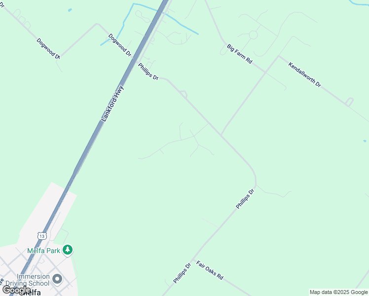 map of restaurants, bars, coffee shops, grocery stores, and more near 20226 Sunnyside Drive in Melfa