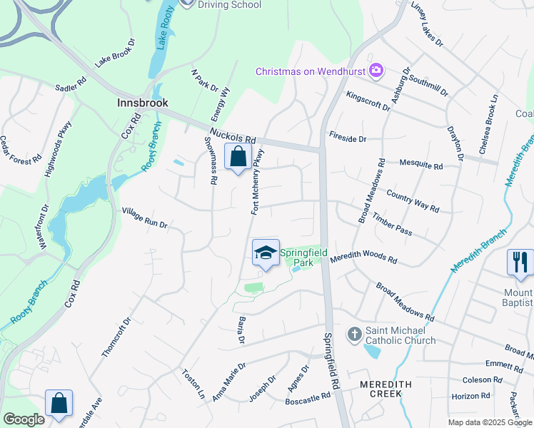 map of restaurants, bars, coffee shops, grocery stores, and more near 4508 Vienna Woods Place in Glen Allen