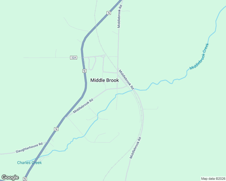 map of restaurants, bars, coffee shops, grocery stores, and more near 454 County Road 32 in Middle Brook