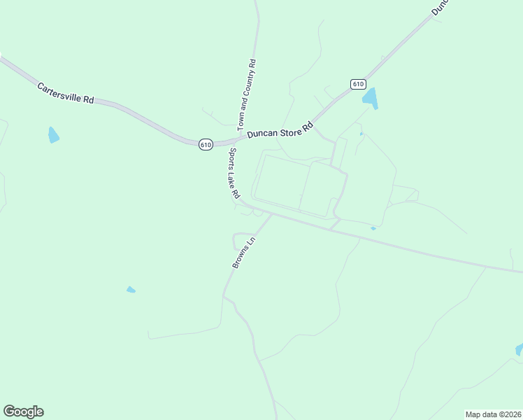 map of restaurants, bars, coffee shops, grocery stores, and more near 1392 Sports Lake Road in Columbia