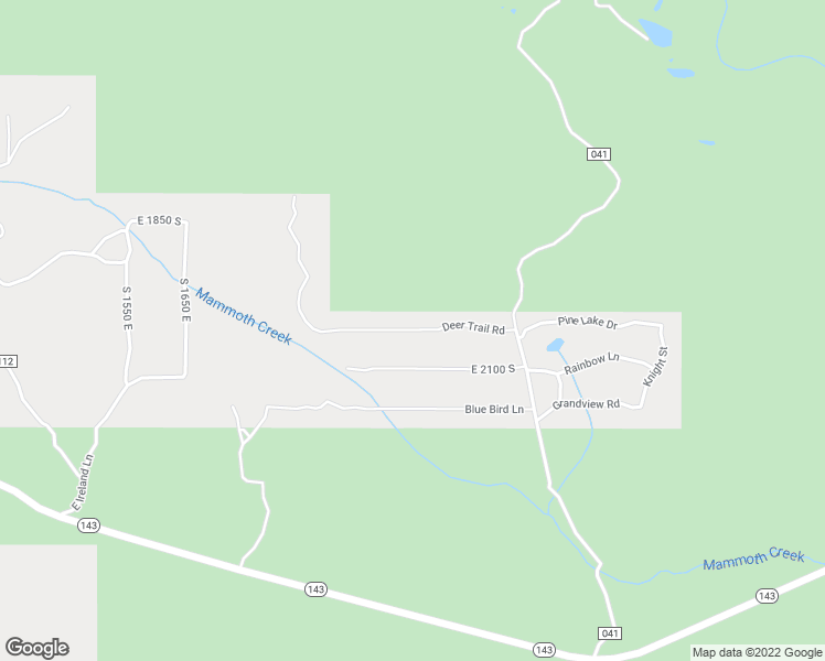 map of restaurants, bars, coffee shops, grocery stores, and more near East Deer Trail Road in Iron County