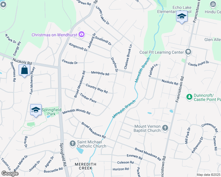 map of restaurants, bars, coffee shops, grocery stores, and more near 5021 Drayton Drive in Glen Allen