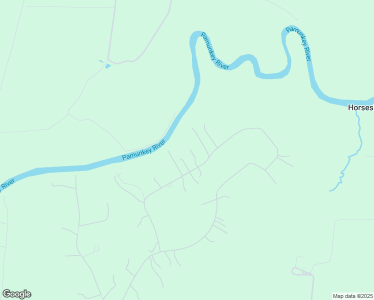 map of restaurants, bars, coffee shops, grocery stores, and more near 9359 Pamunkey Crest Drive in Mechanicsville