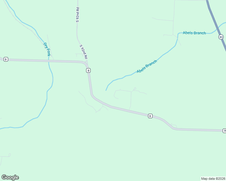 map of restaurants, bars, coffee shops, grocery stores, and more near 4079 South 96th Road in Bolivar