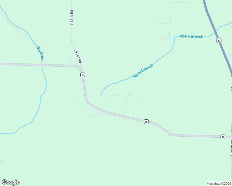 map of restaurants, bars, coffee shops, grocery stores, and more near 961 East 407th Road in Bolivar