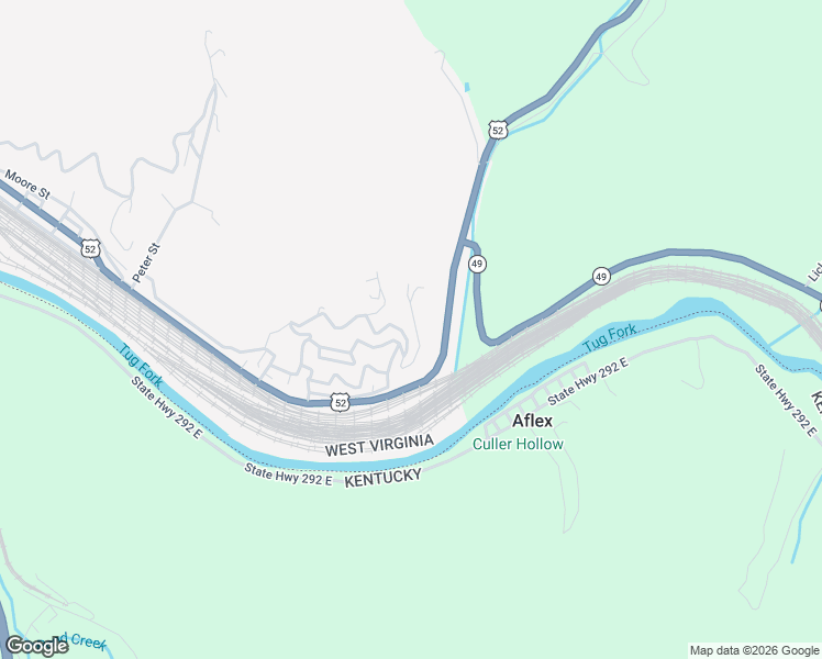 map of restaurants, bars, coffee shops, grocery stores, and more near 1226-1228 East 6th Avenue in Williamson