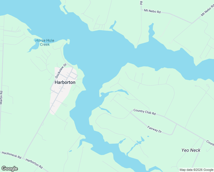 map of restaurants, bars, coffee shops, grocery stores, and more near 28075 Harbor Road in Melfa