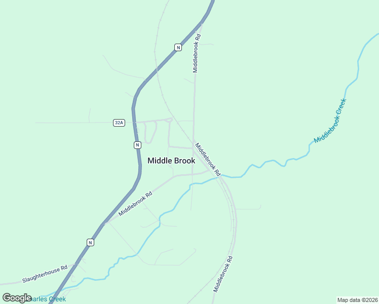 map of restaurants, bars, coffee shops, grocery stores, and more near 32C Highway North in Middle Brook