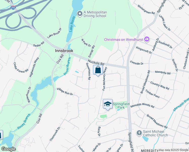 map of restaurants, bars, coffee shops, grocery stores, and more near 10731 High Mountain Court in Glen Allen