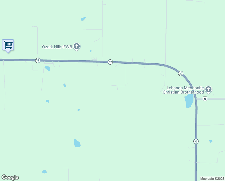 map of restaurants, bars, coffee shops, grocery stores, and more near 22700 Sunshine Street in Lebanon