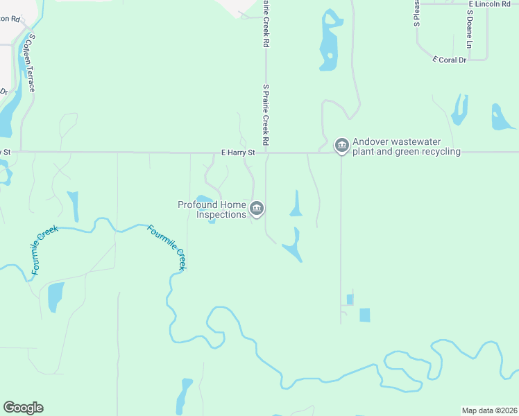map of restaurants, bars, coffee shops, grocery stores, and more near 1667 South Logan Pass in Andover