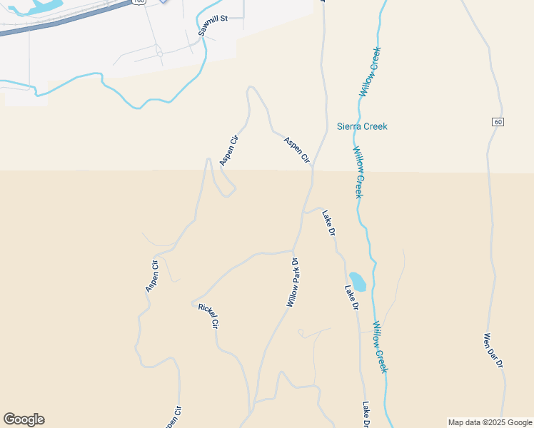 map of restaurants, bars, coffee shops, grocery stores, and more near 83 Rickel Creek in South Fork