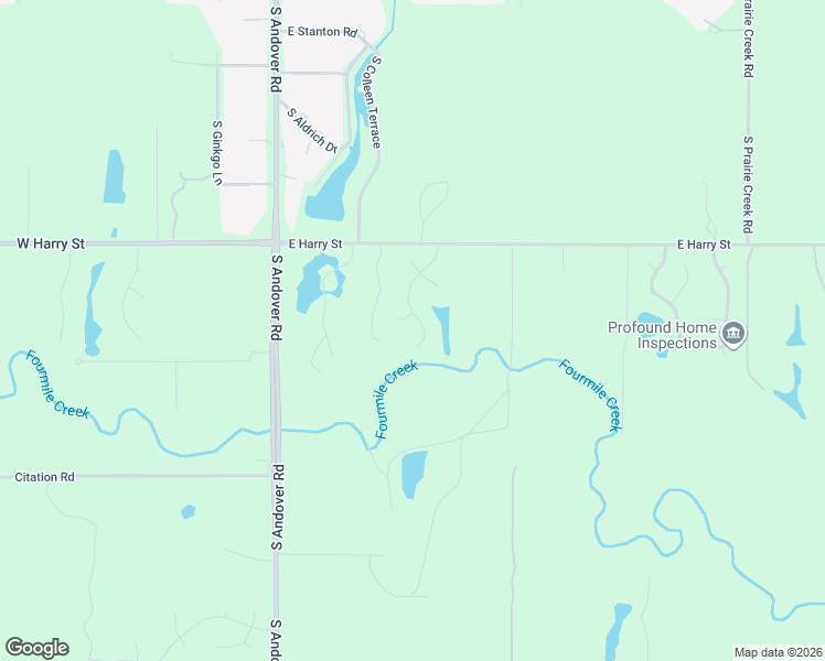 map of restaurants, bars, coffee shops, grocery stores, and more near 1725-1739 Aspen Creek Drive in Andover