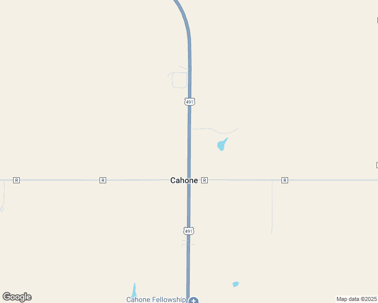 map of restaurants, bars, coffee shops, grocery stores, and more near 7319 U.S. 491 in Cahone