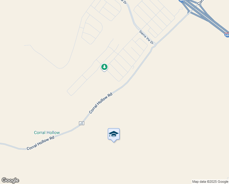 map of restaurants, bars, coffee shops, grocery stores, and more near 31983 Corral Hollow Road in Tracy