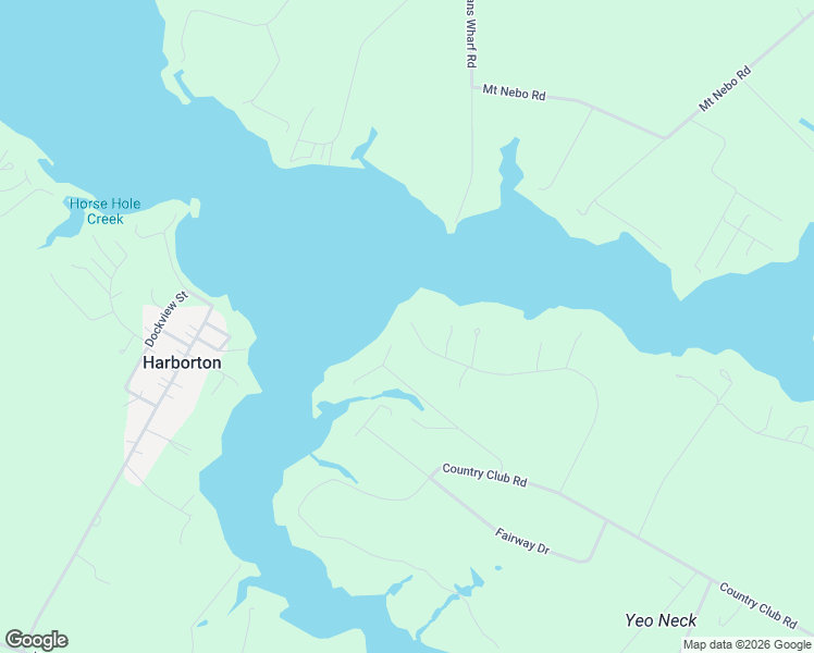 map of restaurants, bars, coffee shops, grocery stores, and more near 28075-28267 Harbor Road in Melfa