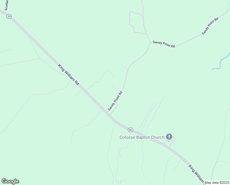 map of restaurants, bars, coffee shops, grocery stores, and more near 167 Sandy Point Road in West Point