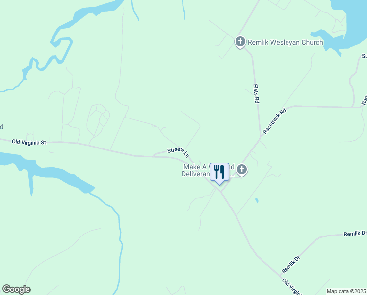 map of restaurants, bars, coffee shops, grocery stores, and more near 143 Streets Lane in Urbanna