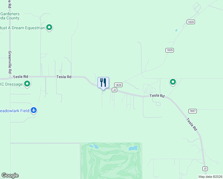 map of restaurants, bars, coffee shops, grocery stores, and more near 9300 Tesla Road in Livermore
