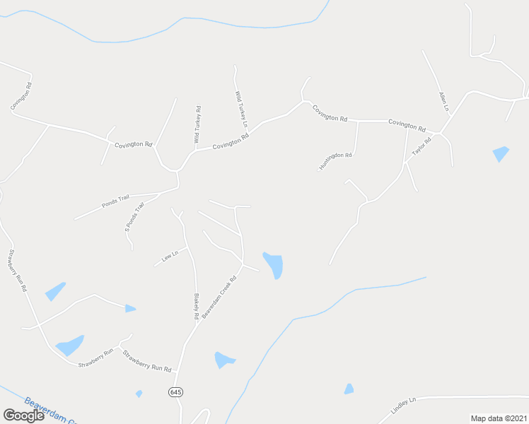 map of restaurants, bars, coffee shops, grocery stores, and more near 1617 Beaverdam Creek Road in Crozier