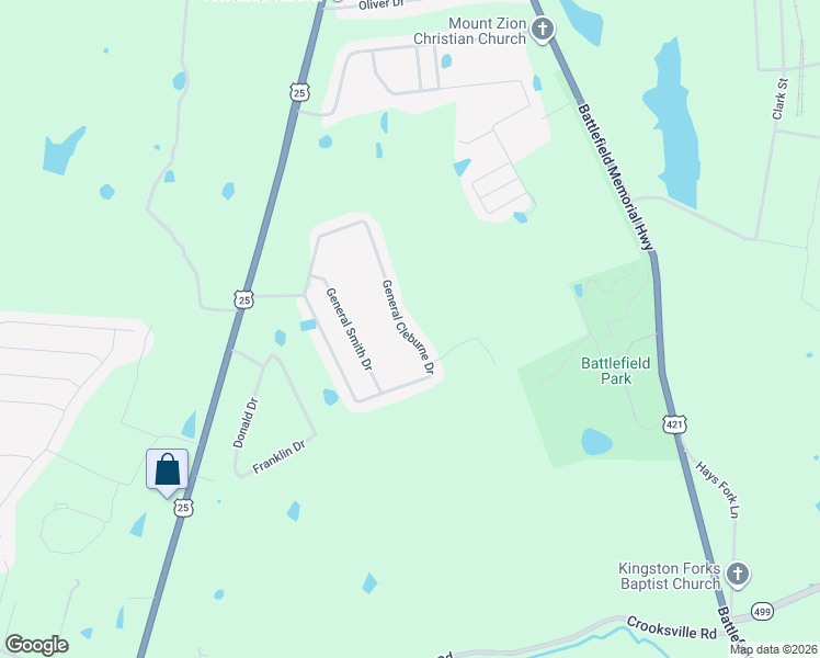 map of restaurants, bars, coffee shops, grocery stores, and more near 166 General Cleburne Drive in Richmond