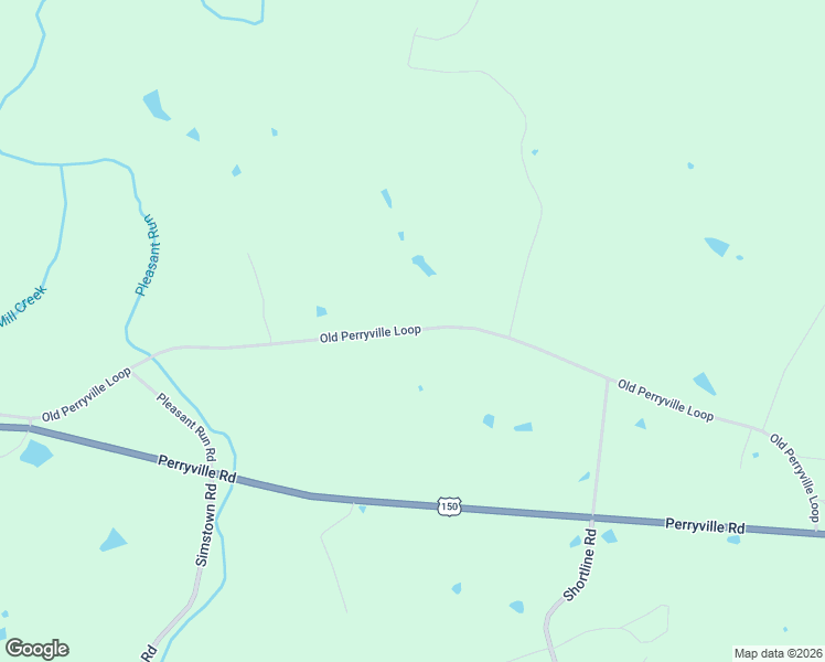 map of restaurants, bars, coffee shops, grocery stores, and more near 1205 Old Perryville Loop in Springfield