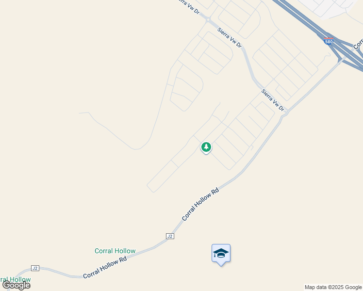 map of restaurants, bars, coffee shops, grocery stores, and more near 31983-31999 Corral Hollow Road in Tracy