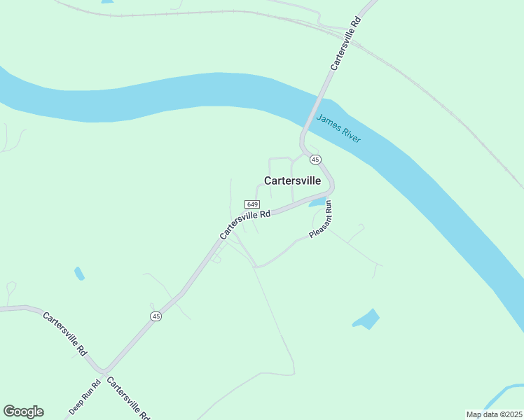 map of restaurants, bars, coffee shops, grocery stores, and more near High Street in Cartersville
