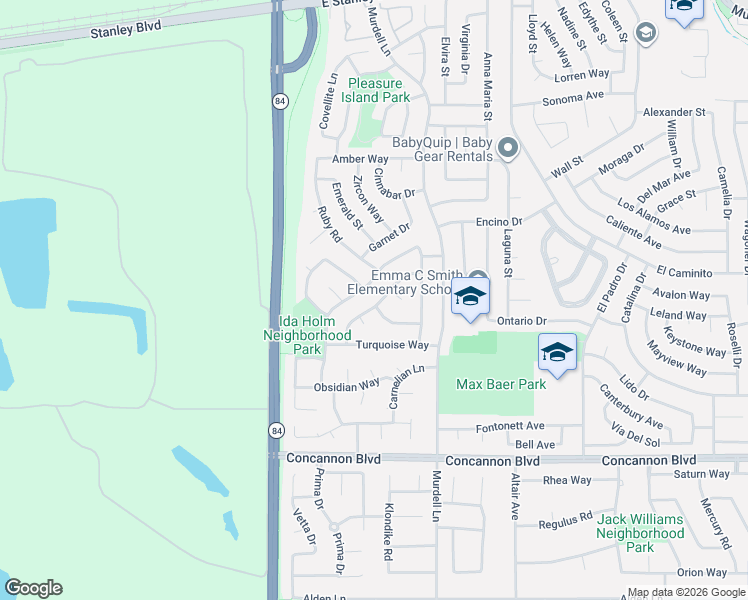 map of restaurants, bars, coffee shops, grocery stores, and more near 75 Diamond Drive in Livermore