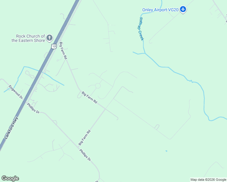 map of restaurants, bars, coffee shops, grocery stores, and more near 27389 White Tail Road in Melfa