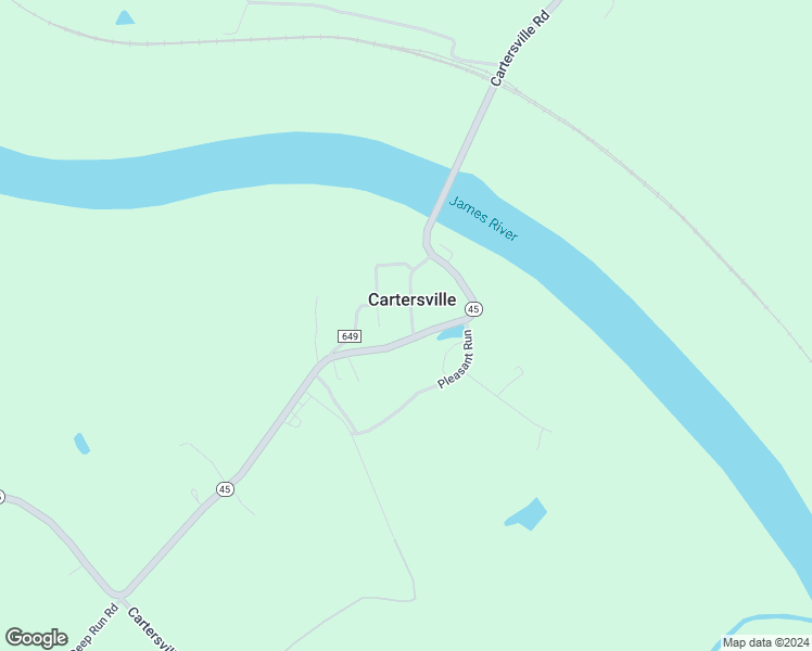 map of restaurants, bars, coffee shops, grocery stores, and more near 38 High Street in Cartersville