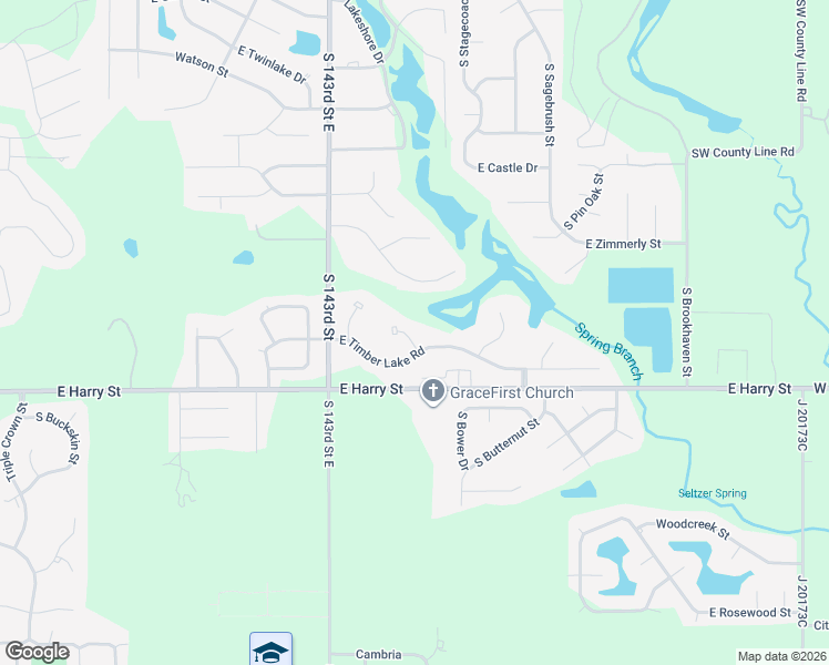 map of restaurants, bars, coffee shops, grocery stores, and more near 1509 Robin Ridge Circle in Wichita